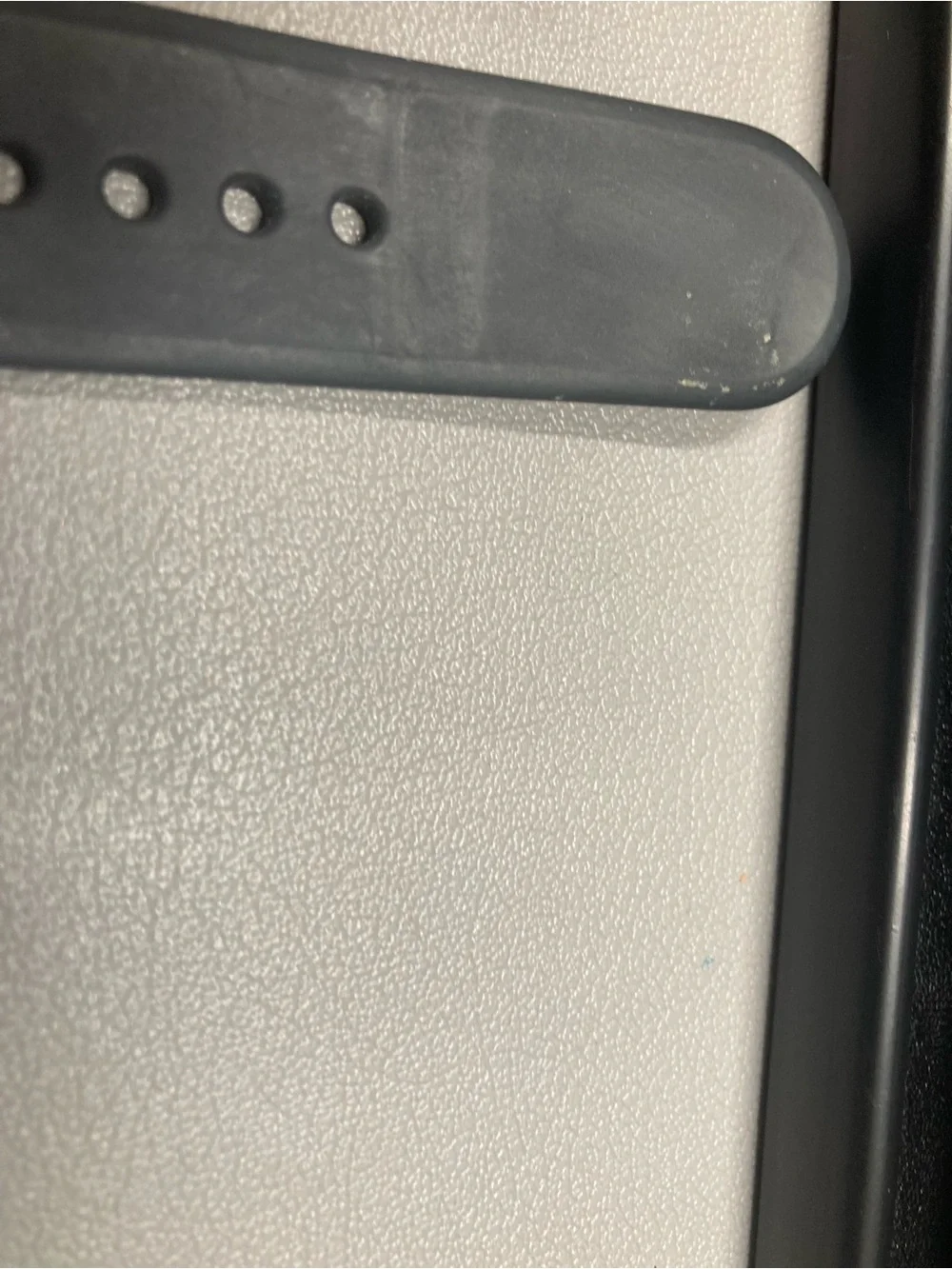 Apple series 3 watch 38mm aluminum case Ion-X glass gps s/m band black grey